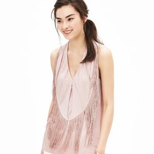 Banana Republic Fringe Top